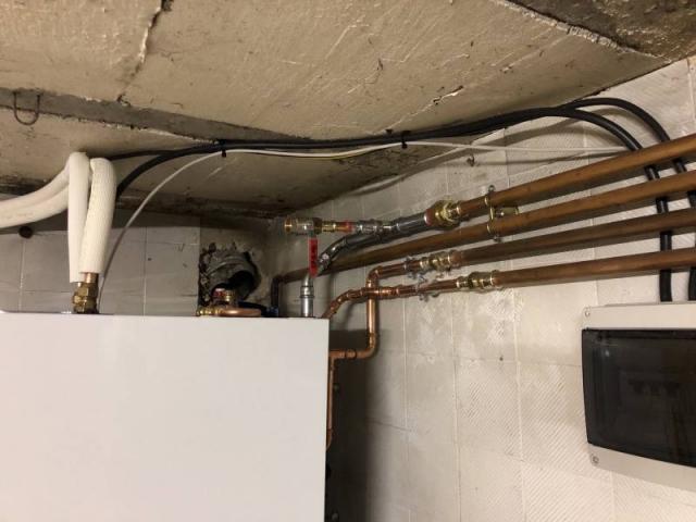 Remplacement d'une chaudière fioul VIESMANN par une pompe à chaleur VAILLANT par AJJY CONCEPT à Aix-en-Provence